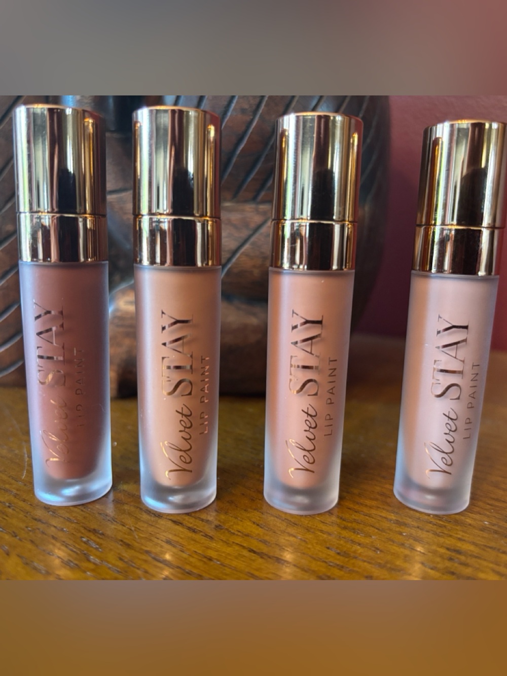 Beauty Creations Velvet Stay Lip Paint - Warm Nude & Soft Pink Shades